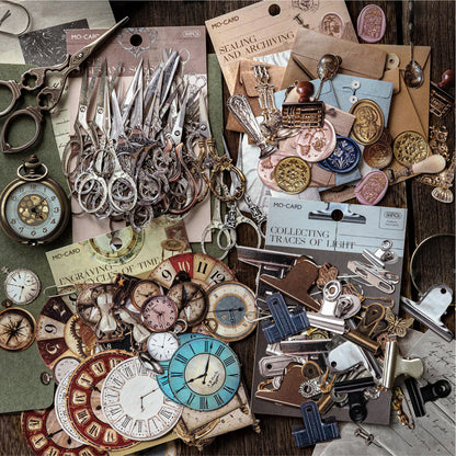 Antique Exhibition Room Series Sticker for journaling, scrapbooking and collage