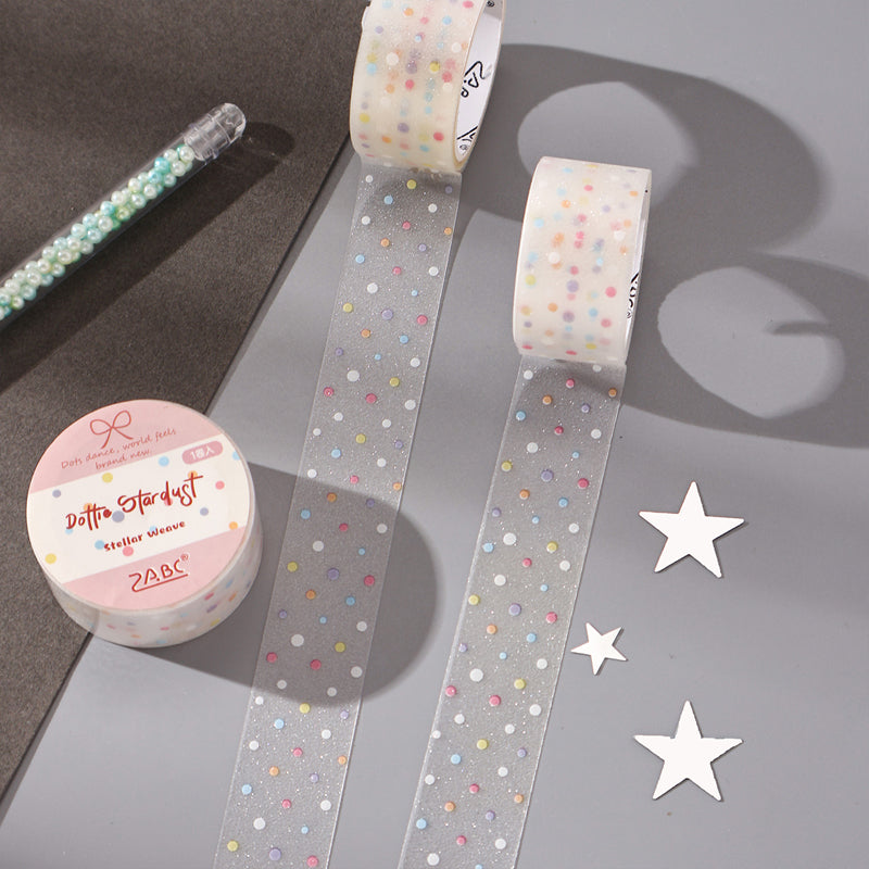 Star Fragment Series Flash Sand PET Tape