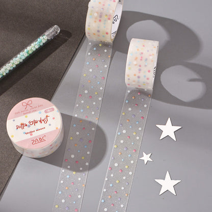 Star Fragment Series Flash Sand PET Tape