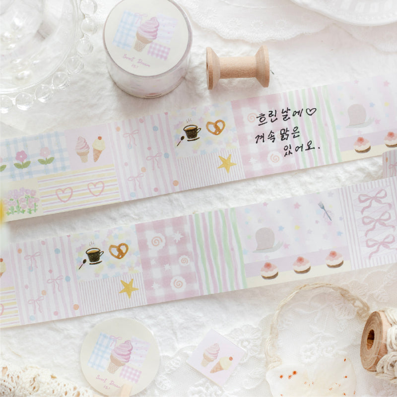 Dream Seasons Series White Kraft Paper Tape