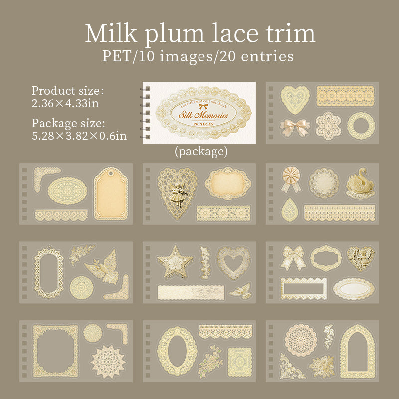 Silk Memory Series Sticker Book