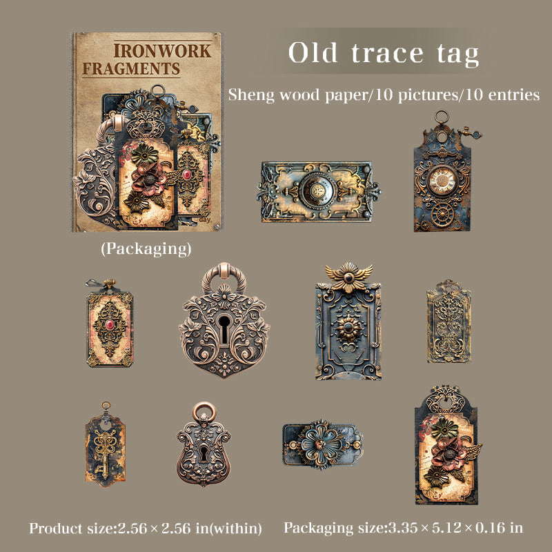 Iron Art Fragment Series Sticker