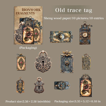 Iron Art Fragment Series Sticker