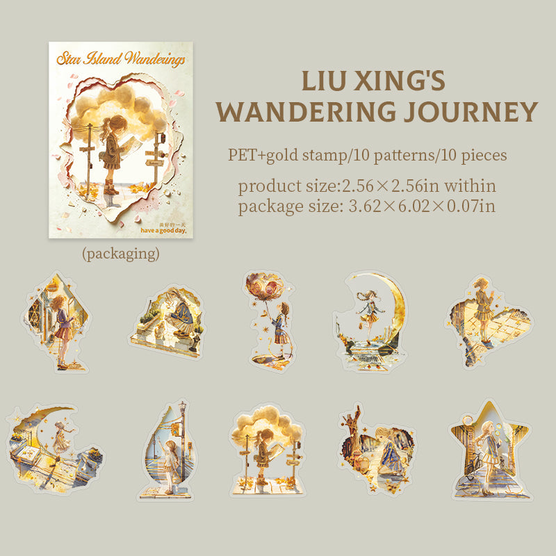 Star Island Wandering Series Sticker