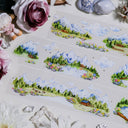 Rouleau entier 7cm*5m Villages Pastures Ruban adhésif PET