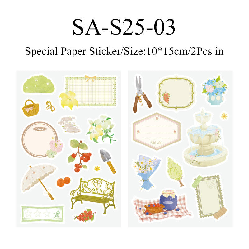 Idle Cottage Series Sticker