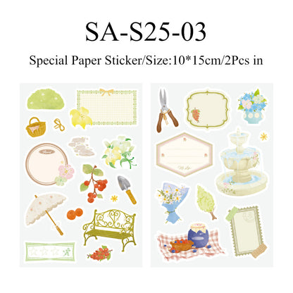 Idle Cottage Series Sticker