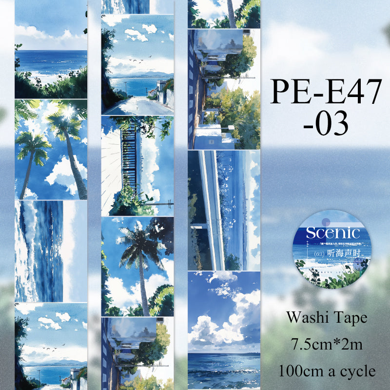 Letter of Scenic Series Washi Tape