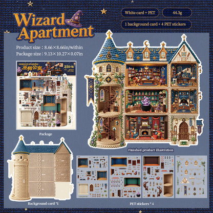 My Magic Space Series 3D Sticker