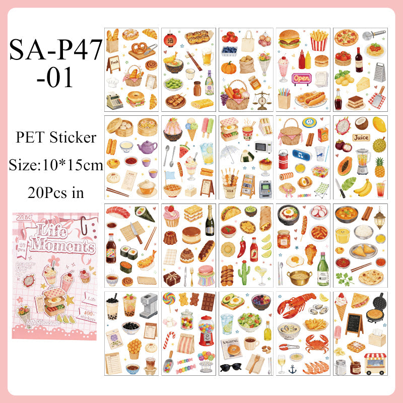 Beautifully Decorated Room Series Sticker Book