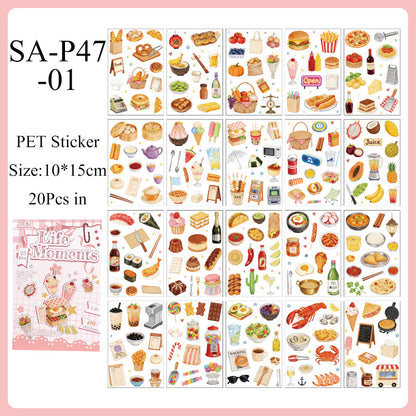 Beautifully Decorated Room Series Sticker Book