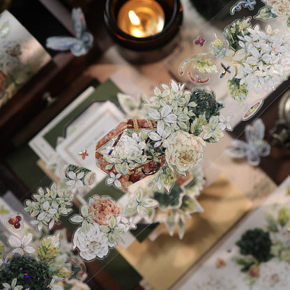 Flower Box Die-Cutting Washi Tape - Sample 100cm