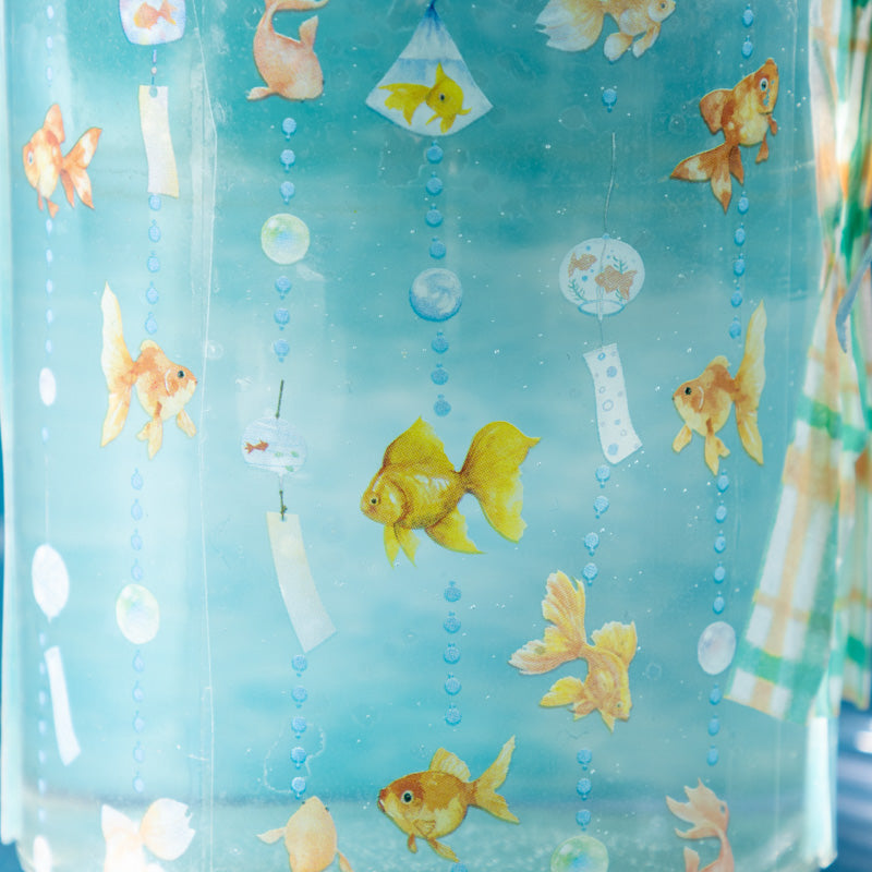 Curtain Fragmented Light Series PET Tape featuring light designs for journaling, scrapbooking and collage