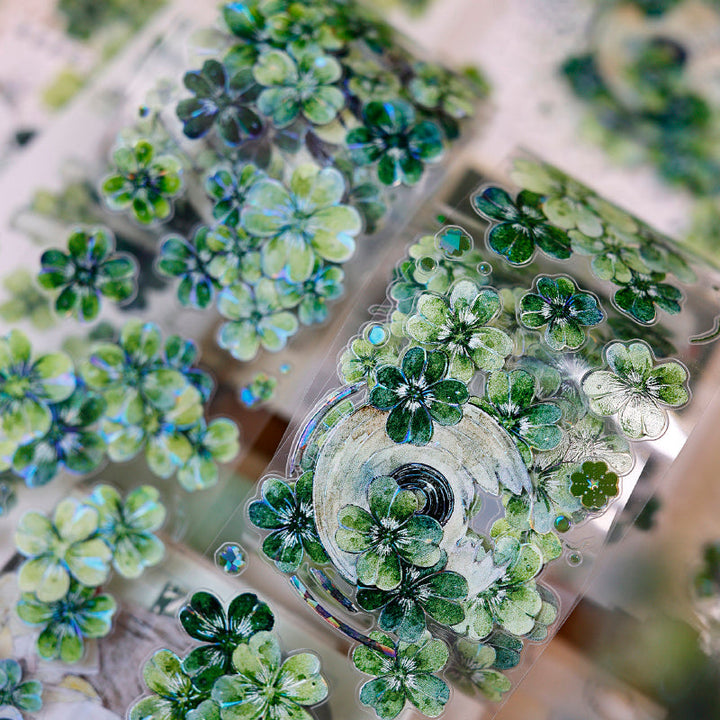 Four Leaf Clover Die-Cutting Washi Tape - Sample 200cm
