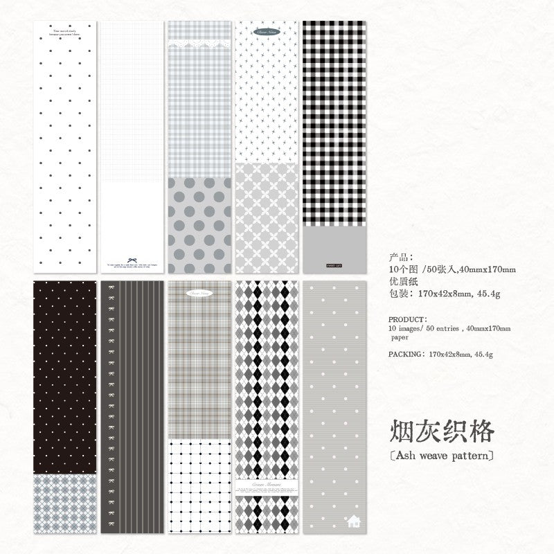 Grid Tale Material Paper