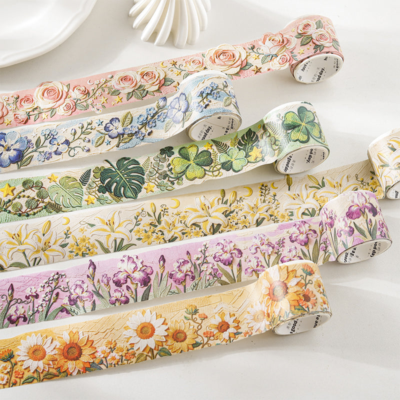 Blooming At Fingertips Washi Tape