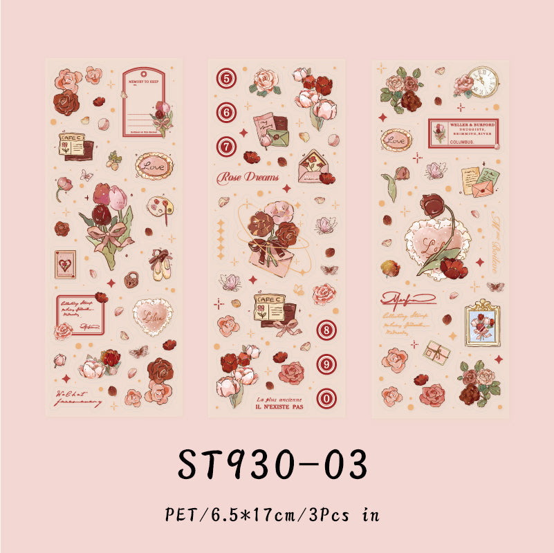 Rose Psalm Sticker