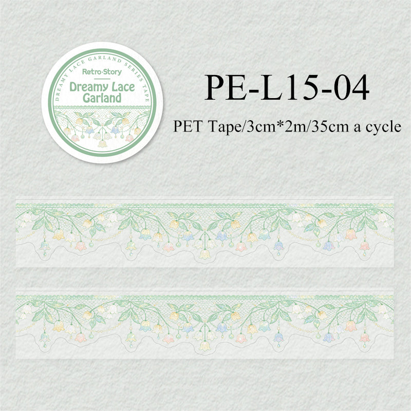 Dream Lace Flower Series PET Tape