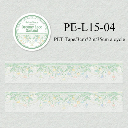 Dream Lace Flower Series PET Tape