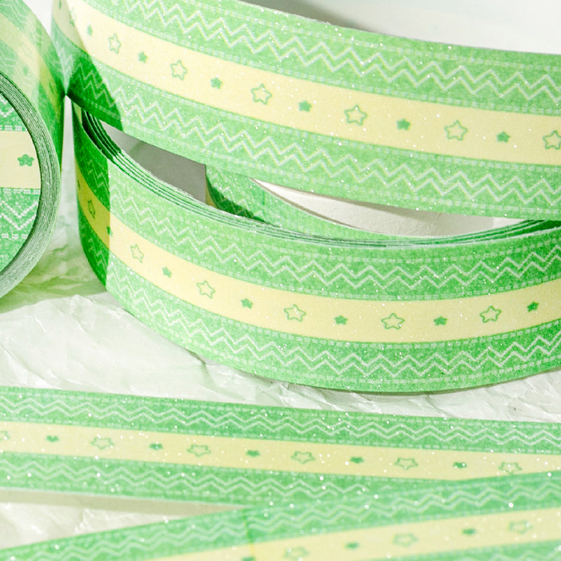 Penny Amusement Park Series Flash Sand Synthetic Paper Tape for journaling, scrapbooking and collage