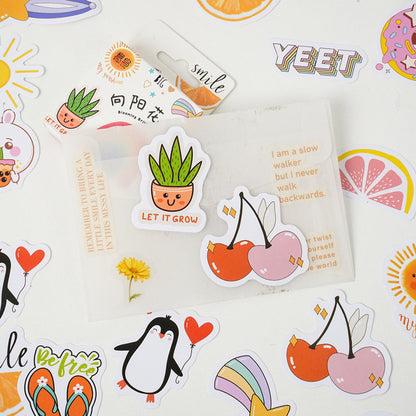 Blooming towards the sun Sticker