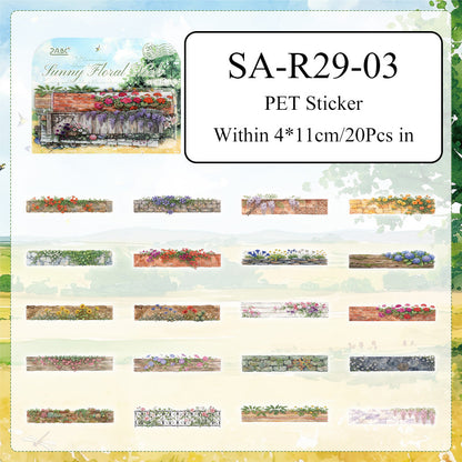 Flower Wall Sermon Series Sticker