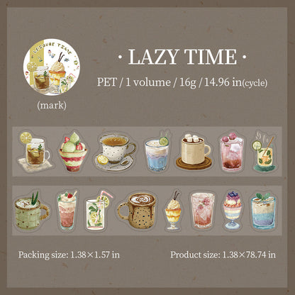 Leisure Moments Series Die Cutting PET Tape