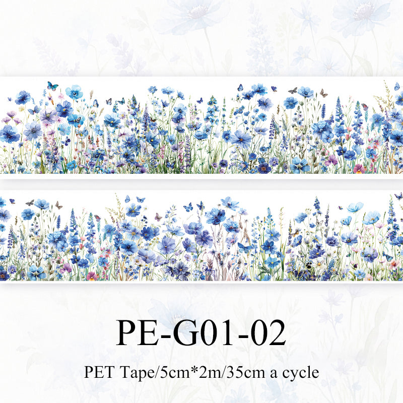 Words In The Flowers Series PET Tape
