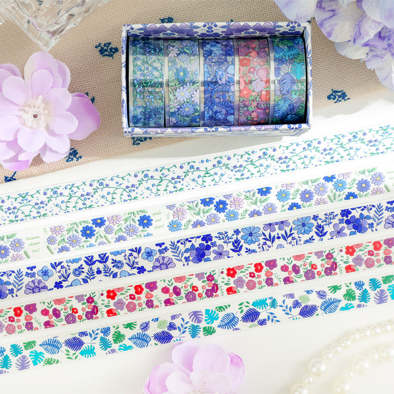Chilin Flower Blooming Series PET Tape Set