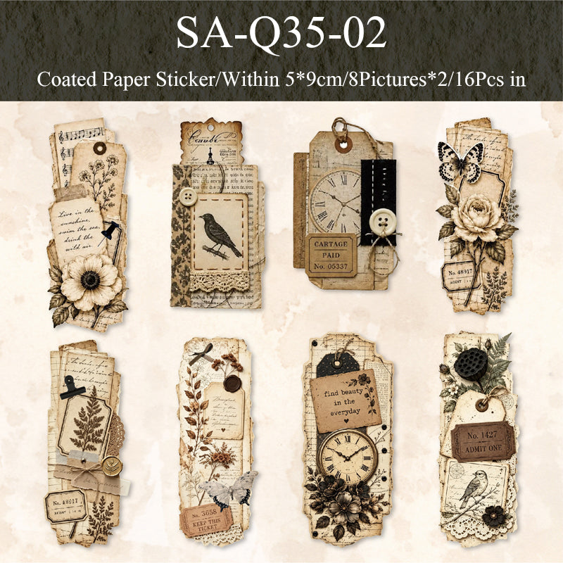 Old Layer Collection Series Sticker