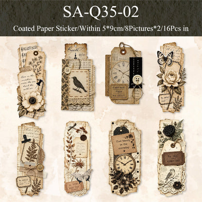 Old Layer Collection Series Sticker