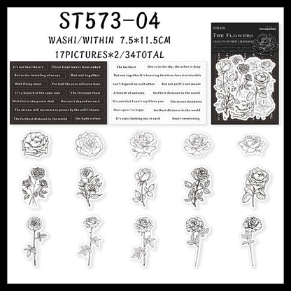 The Covenant between flowers Sticker