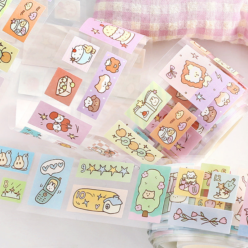 Daydream Diary Series Die Cutting Writing Paper Tape featuring dream designs for journaling, scrapbooking and collage