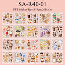 Corner Coffee Series Sticker Book