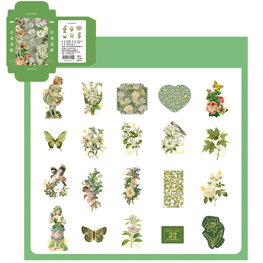 Life is summer flower Sticker