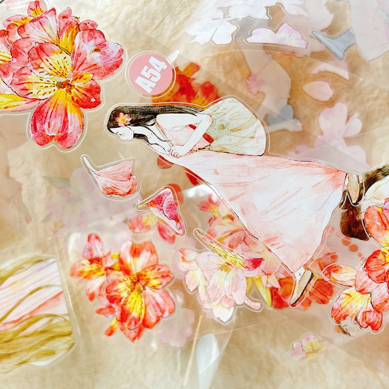 5cm*166cm Complexion Die Cutting Washi/PET/Fog PET Tape for journaling, scrapbooking and collage