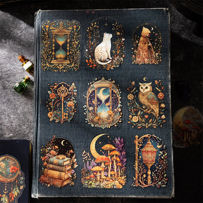 Magic Chronicles Series Sticker for journaling, scrapbooking and collage