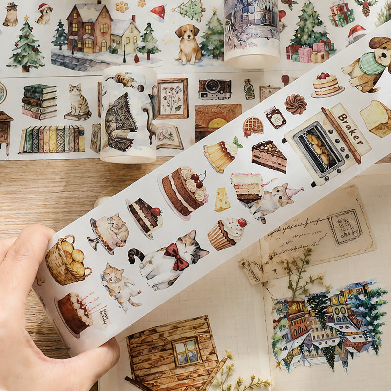Cute Pet Camping Tape Set