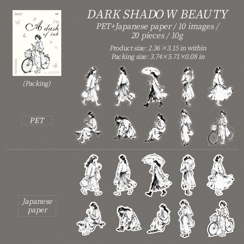 Dash Of Ink Series Sticker