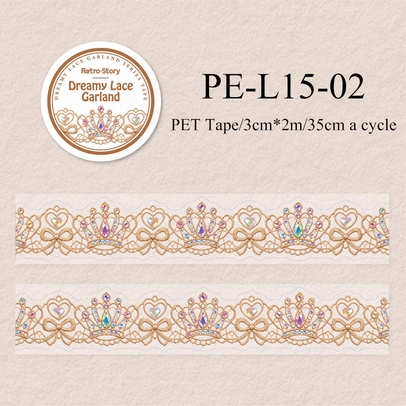 Dream Lace Flower Series PET Tape