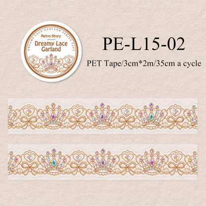 Dream Lace Flower Series PET Tape
