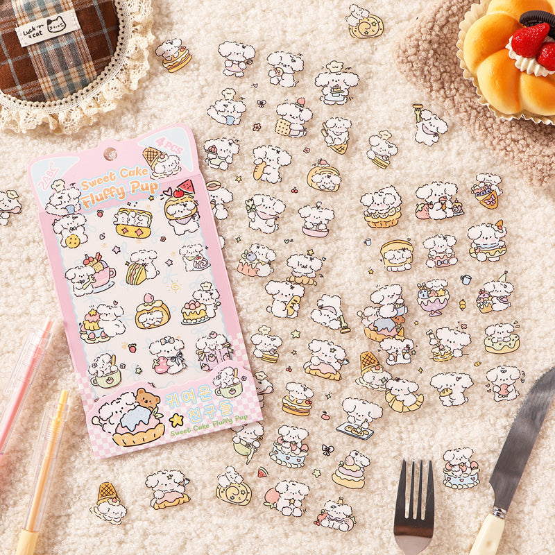 Milk Cute Companion Series Sticker for journaling, scrapbooking and collage