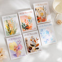 Misty flower stem Sticker