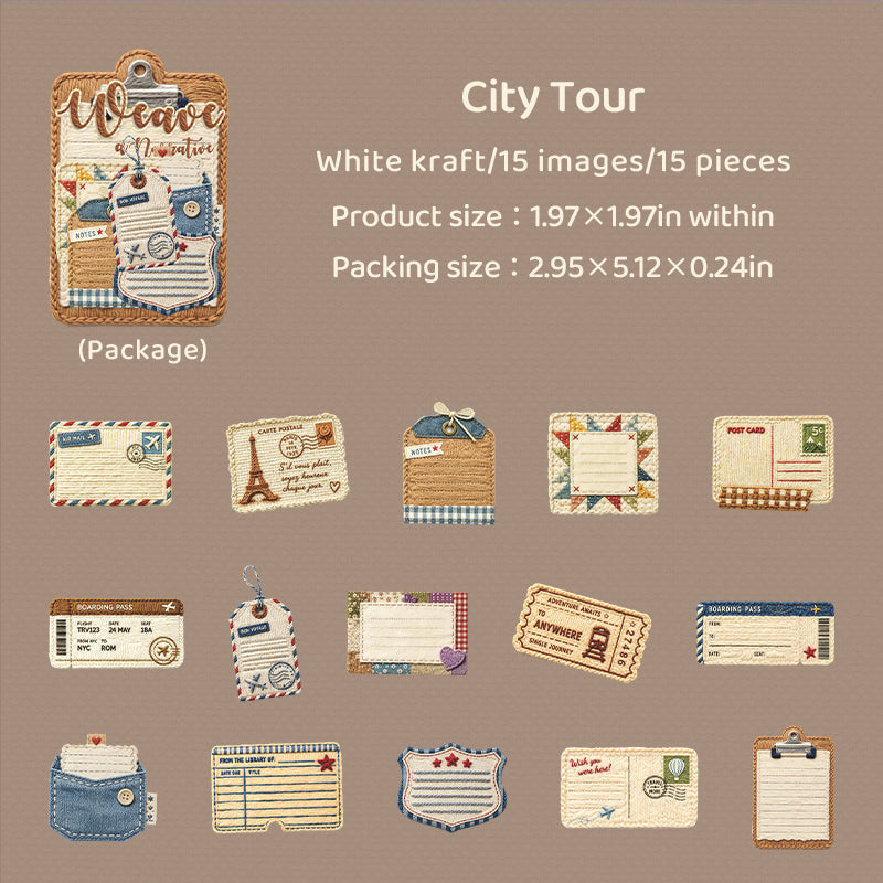 Weaving Narrative Series Sticker