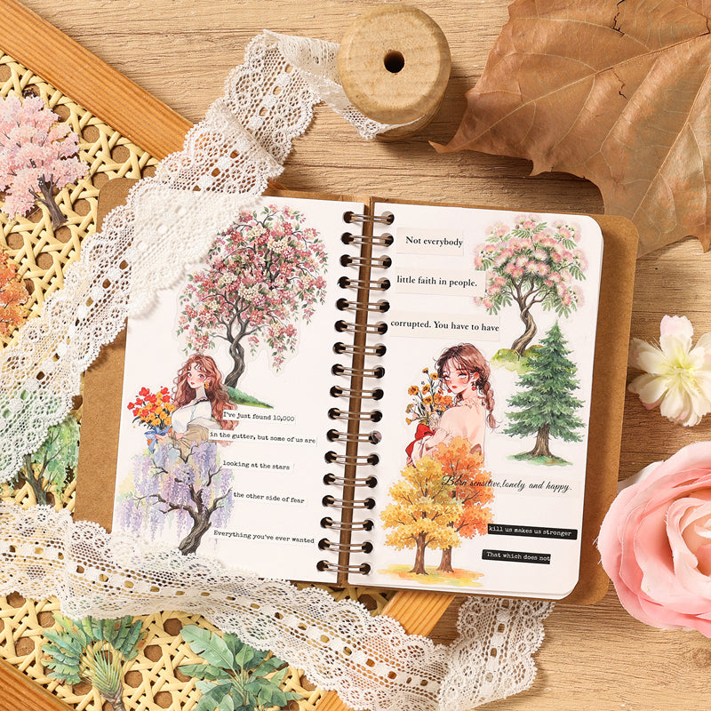 Ring Poems Series Sticker for journaling, scrapbooking and collage