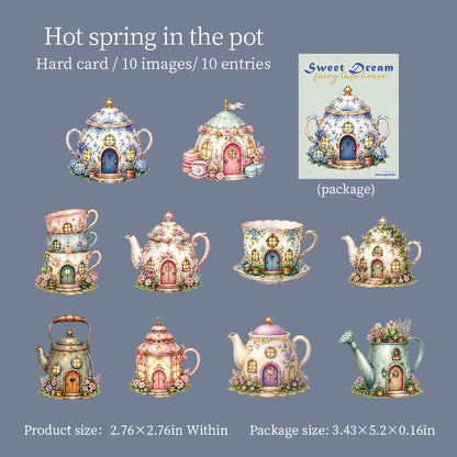 Sweet Dream Fairy Tale House Series Sticker
