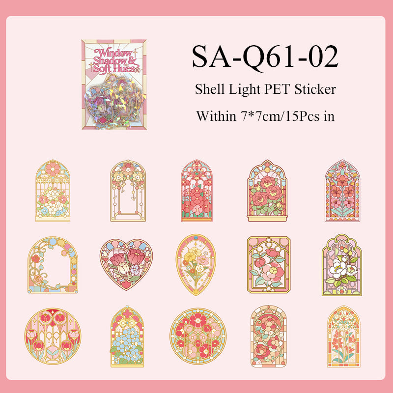 Window Shadow Palette Series Sticker