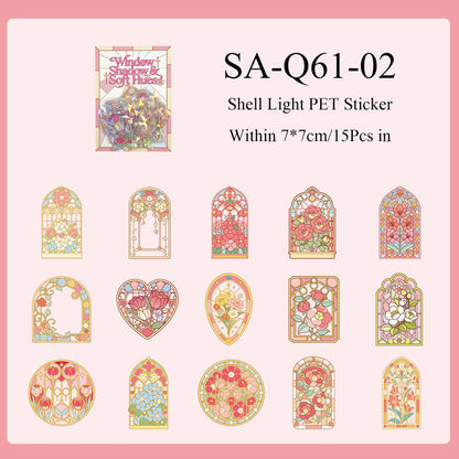 Window Shadow Palette Series Sticker