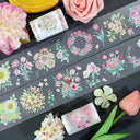 Flower Bearing Wind Blows Fog PET Tape