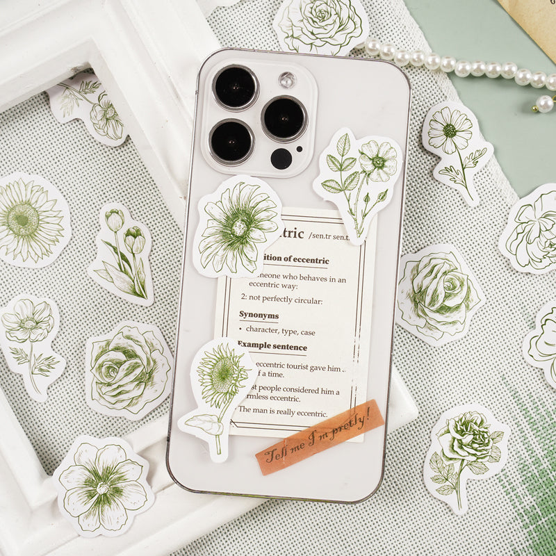 The world of flowers Sticker